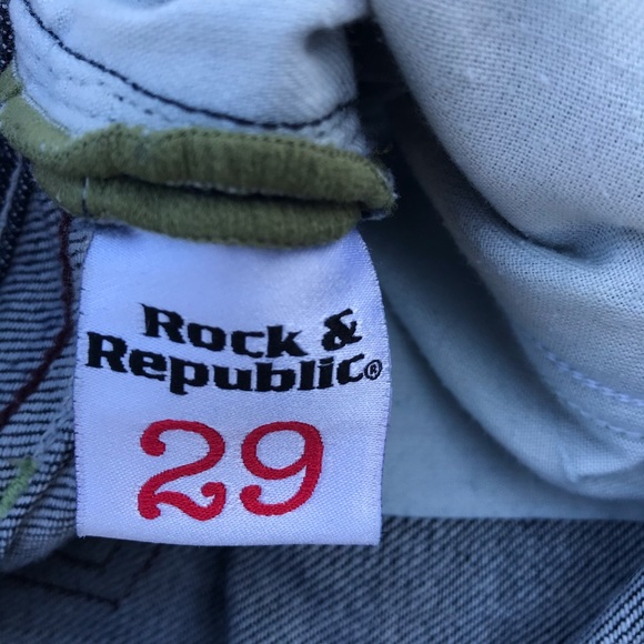 Rock and Republic Womens Jeans Medium Blue Wash 29 - Picture 2 of 8